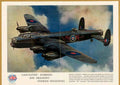 Lancaster Bombers Uk Vintage Retro Advert Poster A4 Photo Print