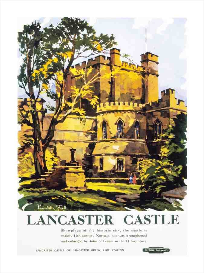 Lancaster Castle Advert A4 Photo Print