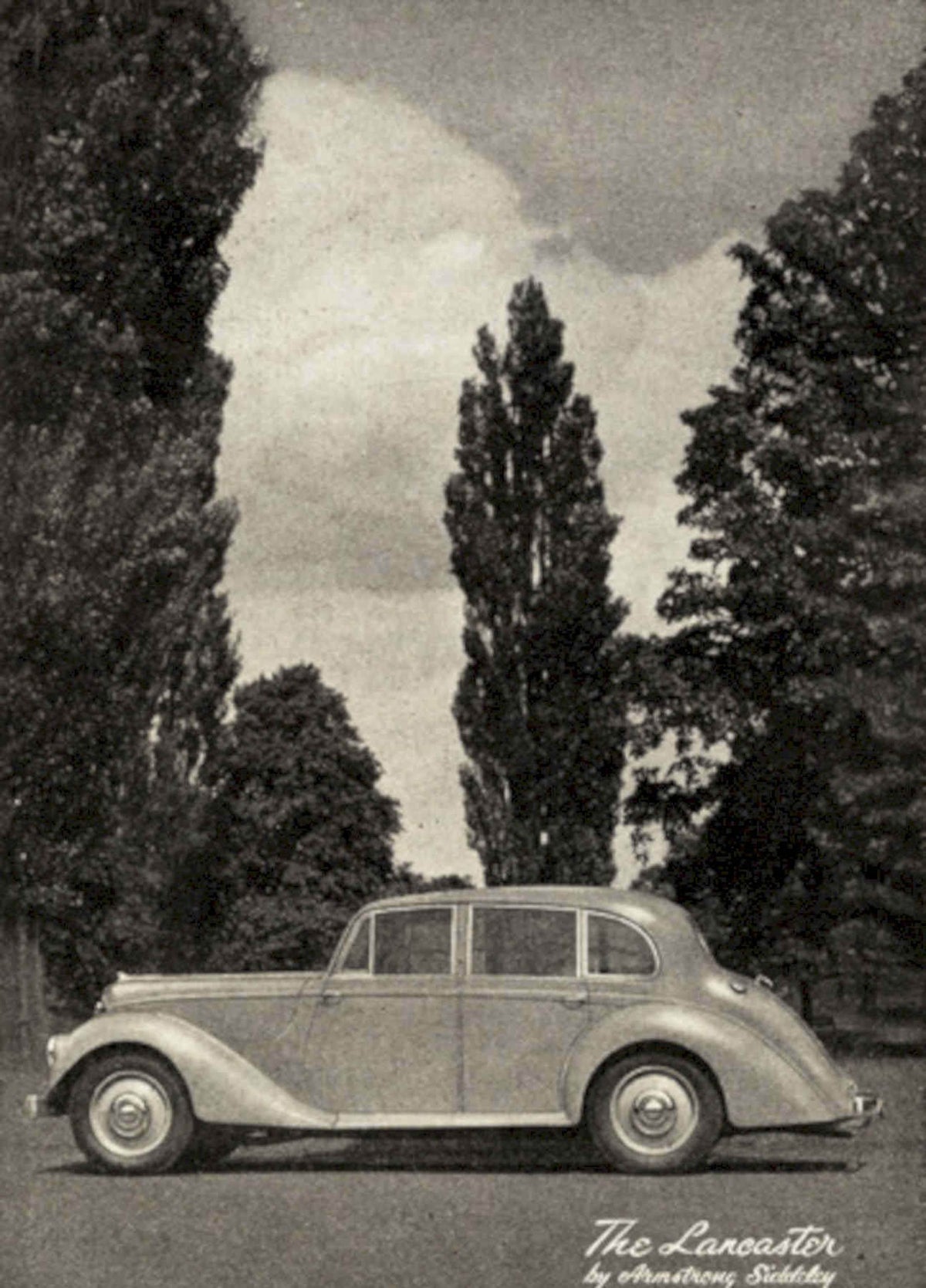 Lancaster Sidley Park Vintage Retro Advert Poster A4 Photo Print