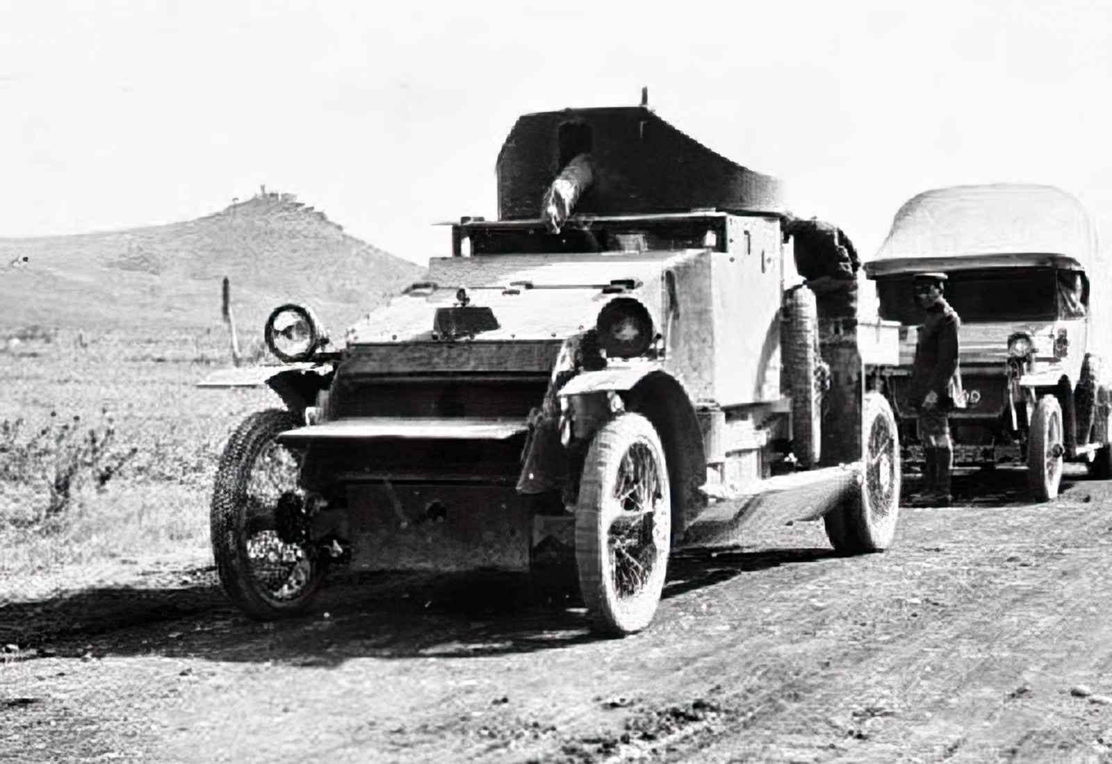 Lanchester Armored Car 4x2 United Kingdom A4 Photo Print