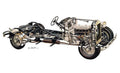 Lancia Dilambda 2048x1248 cutaway A4 Photo Print