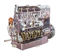 Lancia Dilambda engine 1536x1379 cutaway A4 Photo Print