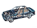 Lancia Thema cutaway A4 Photo Print