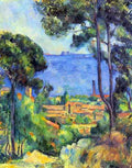Land scape by Cezanne A4 Photo Print