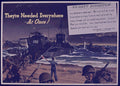 Landing Craft Soldiers Vintage Retro Advert Poster A4 Photo Print