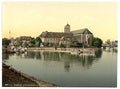 Landing place Sand Church Breslau Silesia Vintage A4 Photo Print
