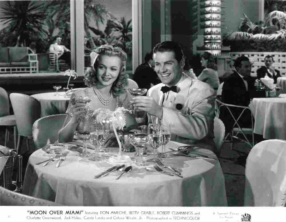 Landis Carole Moon Over Miami z3 film star poster A4 Photo Print