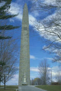 Landmark Bunker Hill Monument A4 Photo Print