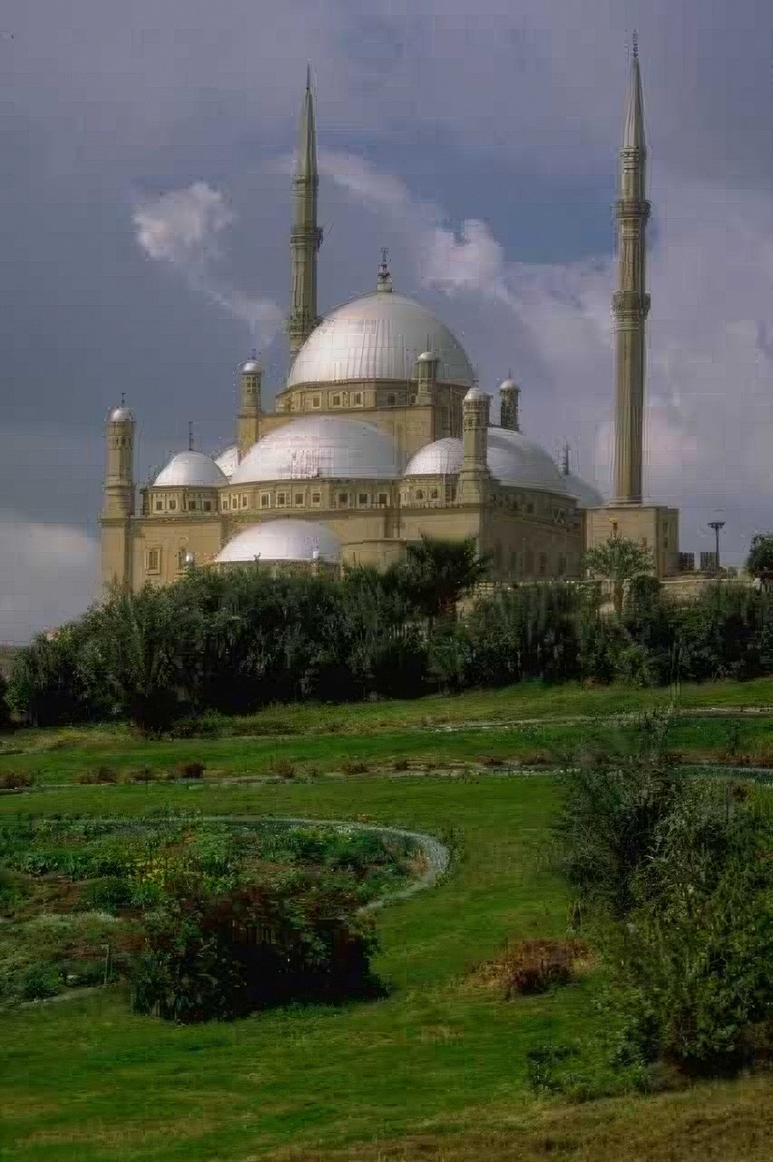 Landmark Cairo Mosque Alazhar A4 Photo Print