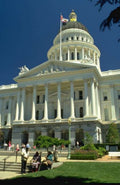 Landmark California State Capitol A4 Photo Print