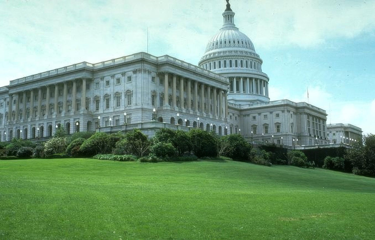 Landmark Capitol Dome 1987 A4 Photo Print