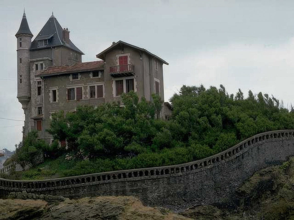 Landmark Chateau Mothe Neyrac A4 Photo Print