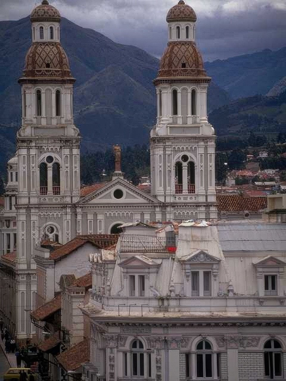 Landmark Church Bell Towers A4 Photo Print