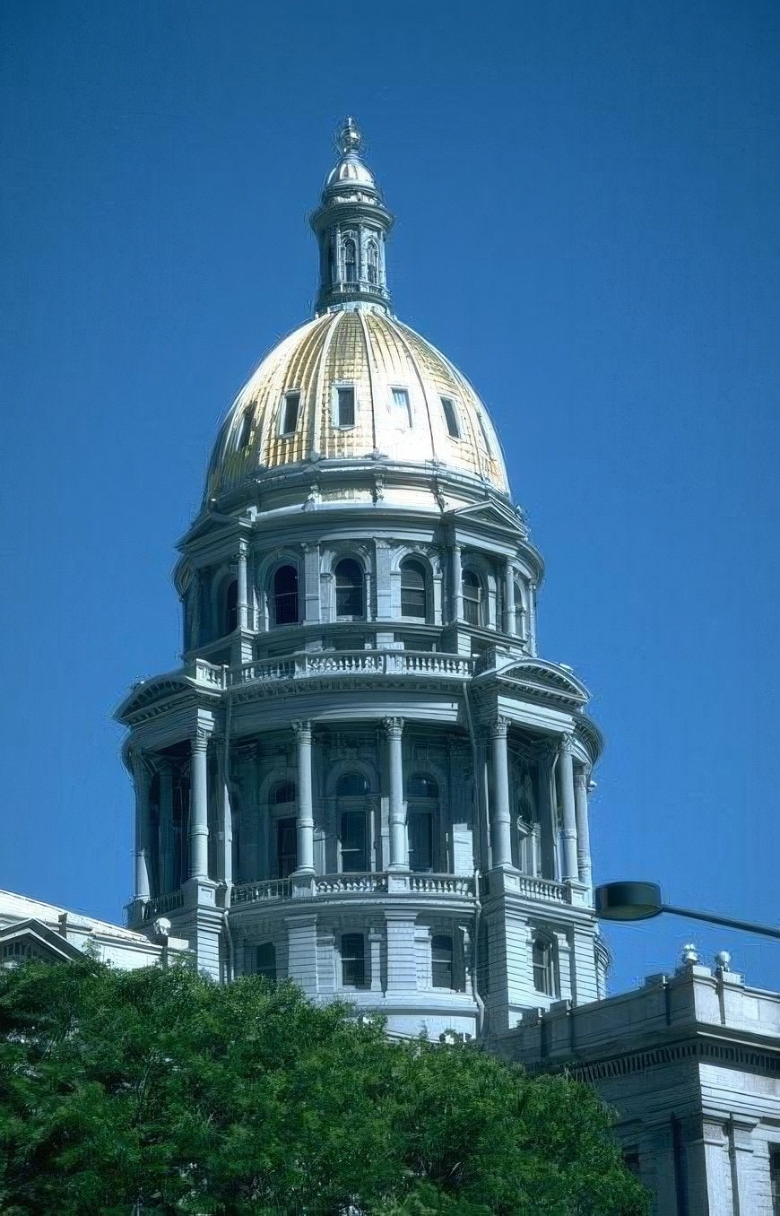 Landmark Colorado State Dome 3 A4 Photo Print