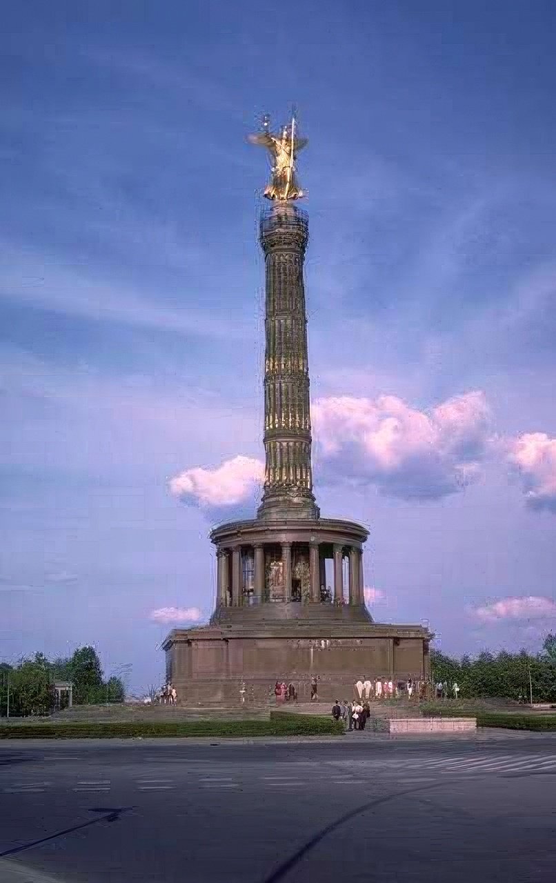 Landmark Column Victory Berlin A4 Photo Print