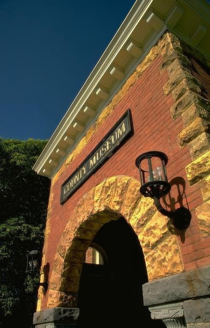 Landmark County Museum Exterior A4 Photo Print
