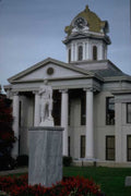 Landmark Courthouse Statue Georgia A4 Photo Print