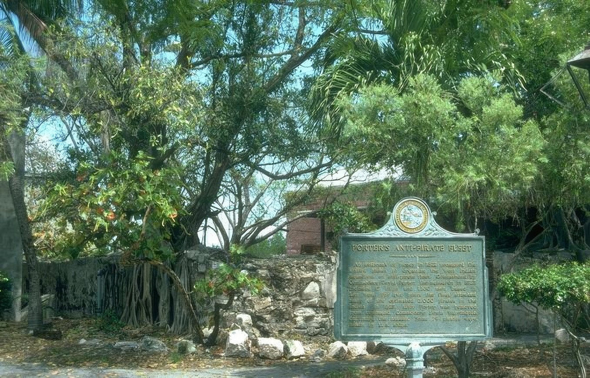 Landmark Fort Foster Marker A4 Photo Print