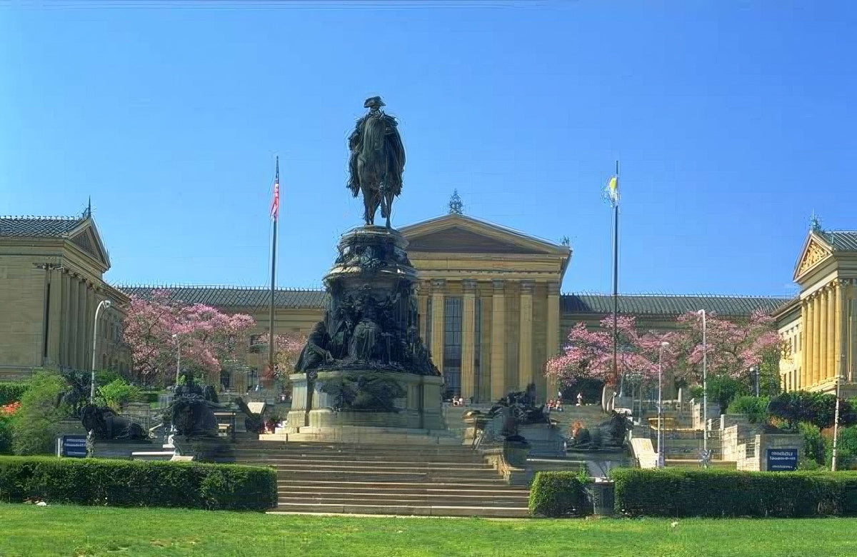 Landmark Grant Statue Museum A4 Photo Print