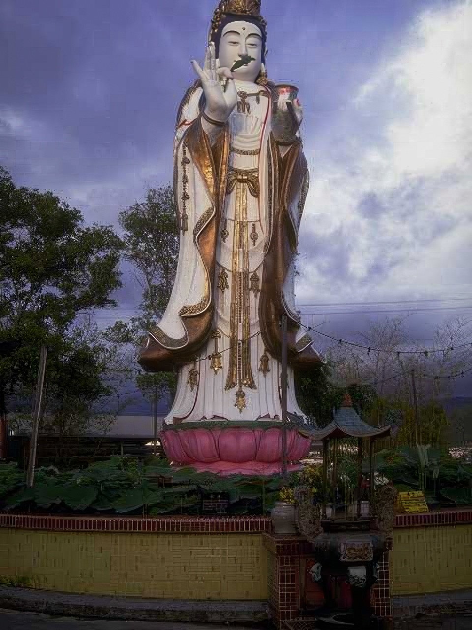 Landmark Guan Yin Statue A4 Photo Print Faceai