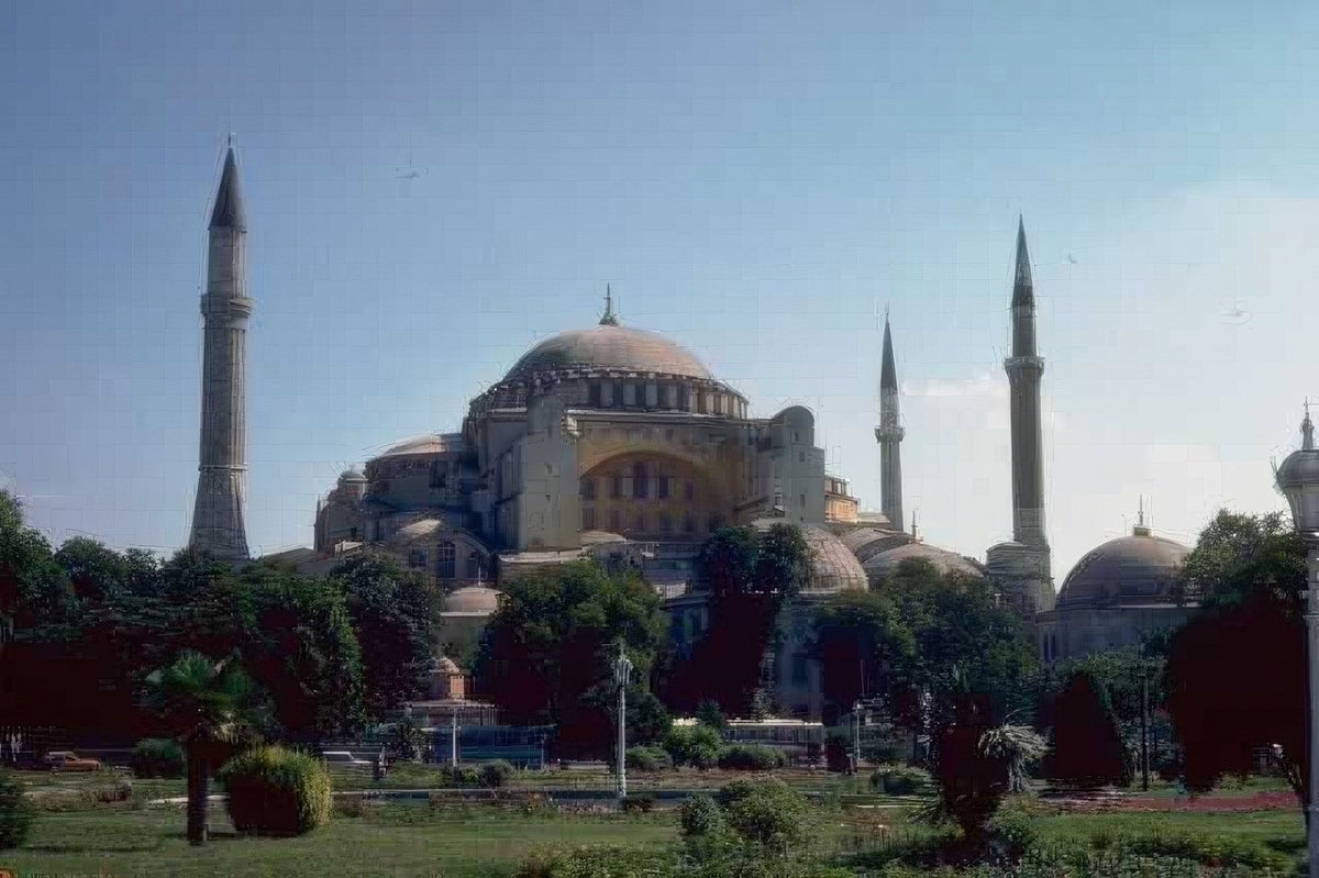 Landmark Hagia Sophia Istanbul A4 Photo Print