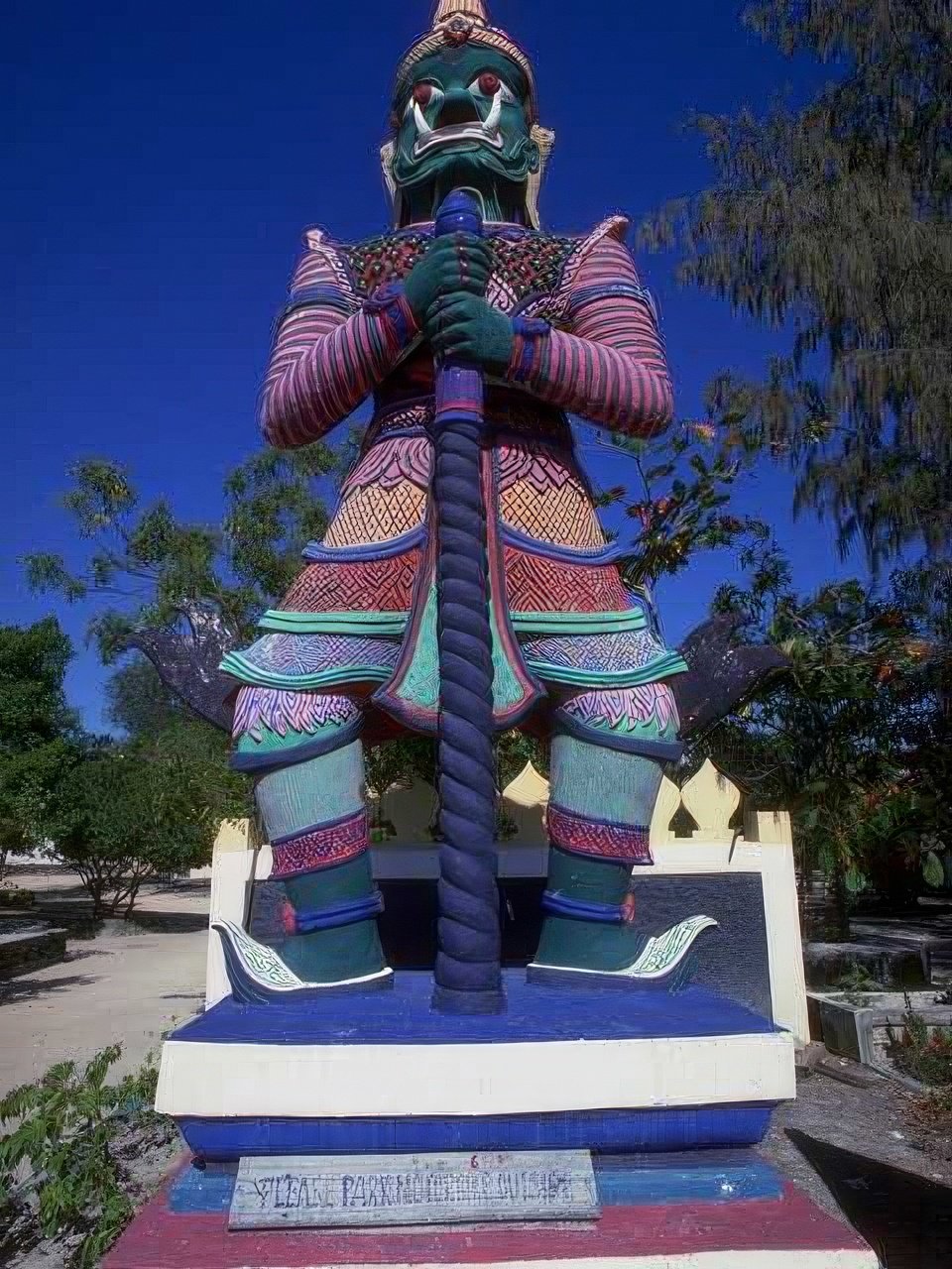 Landmark Hanuman Vimal Park A4 Photo Print