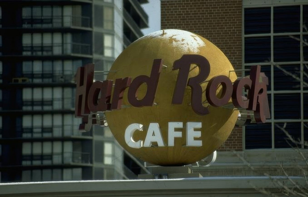 Landmark Hard Rock Cafe A4 Photo Print