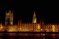 Landmark Illuminated Houses Westminster A4 Photo Print