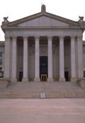 Landmark Jefferson Building Columns A4 Photo Print