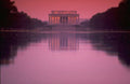 Landmark Lincoln Memorial Dusk 3 A4 Photo Print