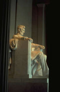 Landmark Lincoln Memorial Statue A4 Photo Print