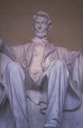Landmark Lincoln Statue Dcc A4 Photo Print Faceai