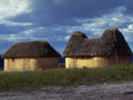 Landmark Mud Brick Houses A4 Photo Print