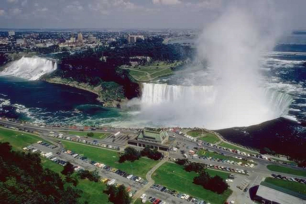 Landmark Niagara Falls 1998 A4 Photo Print