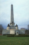 Landmark Obelisk Soldiers Autumn A4 Photo Print