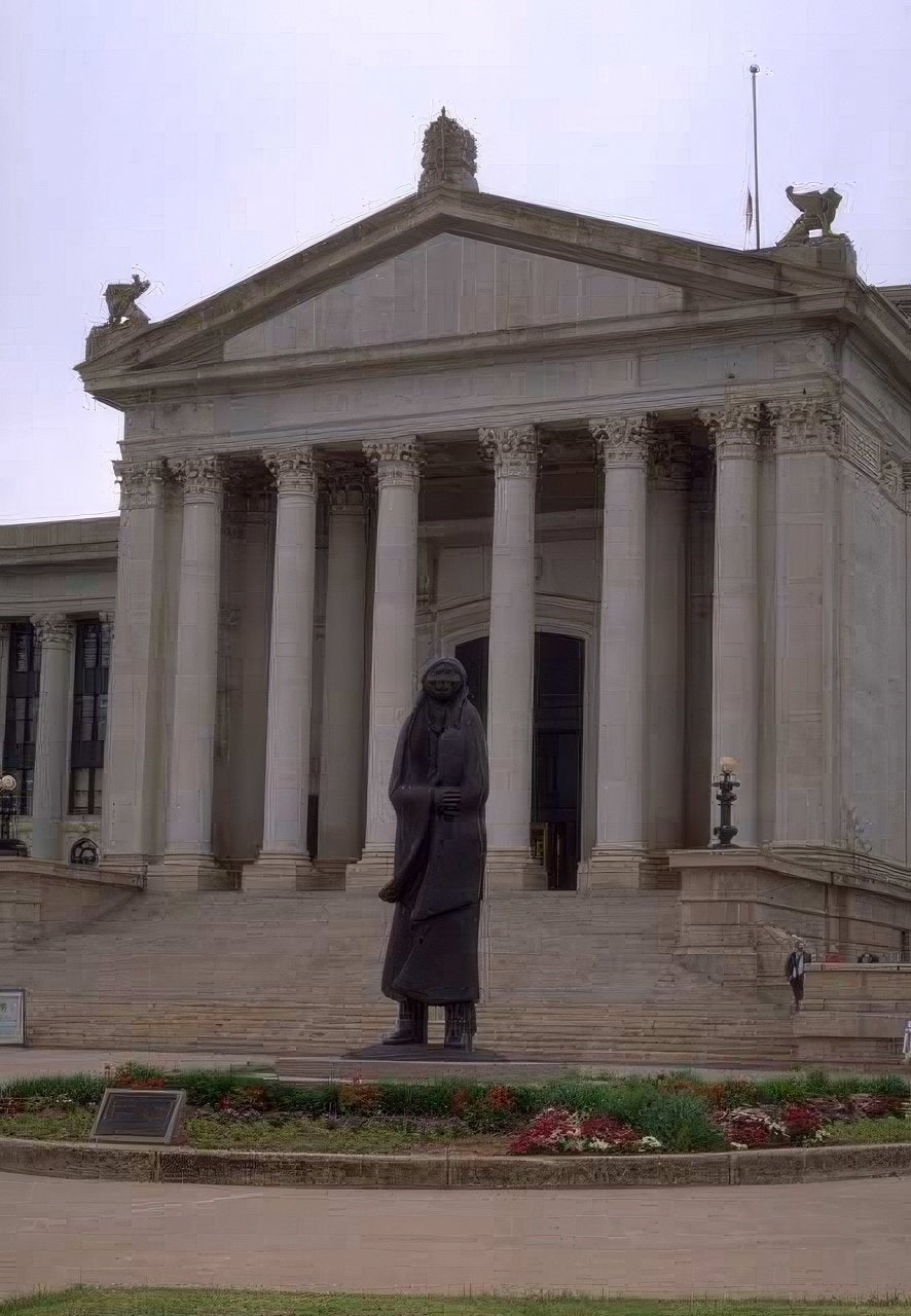 Landmark Oklahoma State Capitol A4 Photo Print