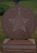Landmark Oklahoma State Seal A4 Photo Print