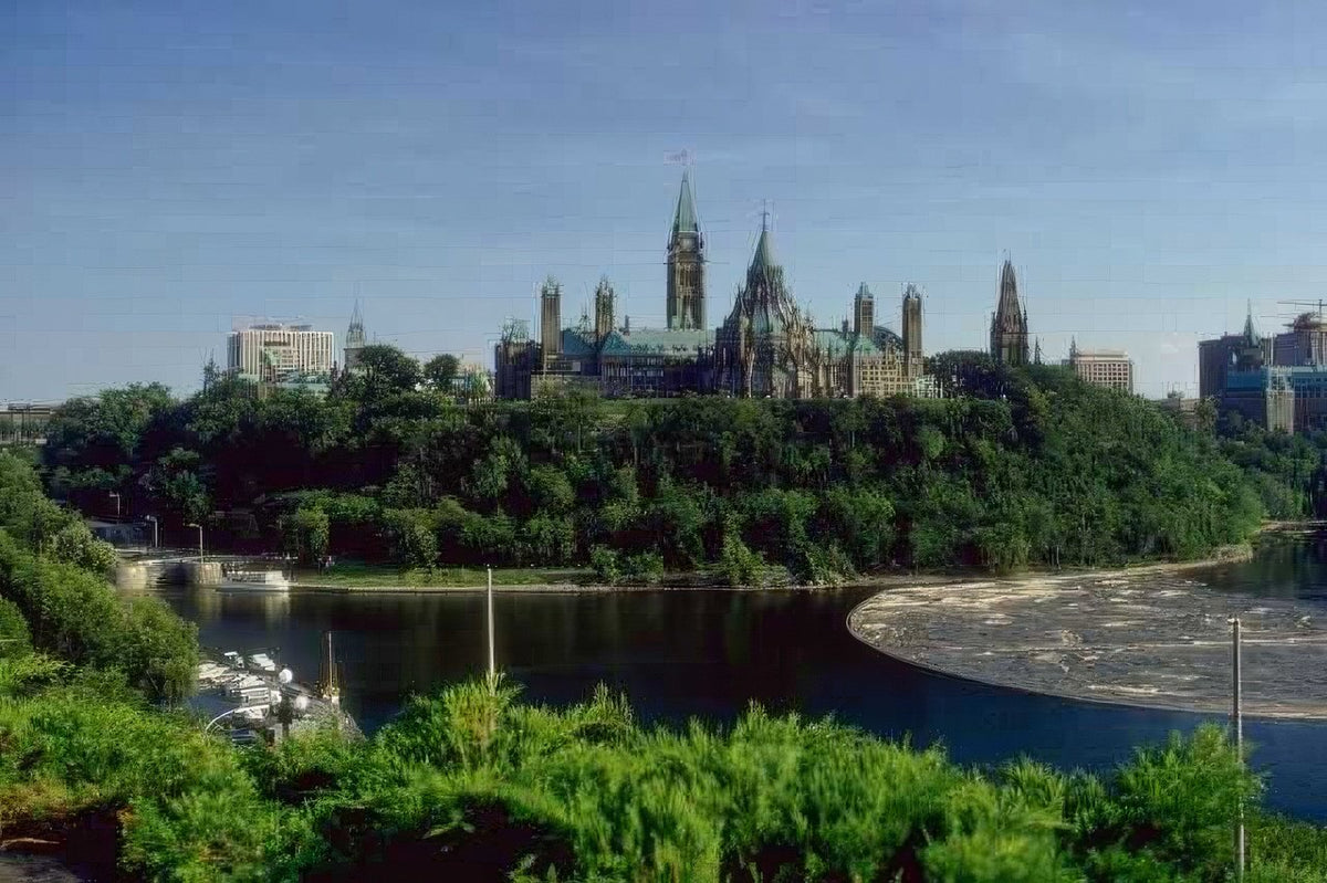 Landmark Ottawa Parliament Hill A4 Photo Print