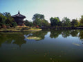 Landmark Pagoda Reflection Pond A4 Photo Print