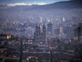 Landmark Quito Sagrado Corazon A4 Photo Print