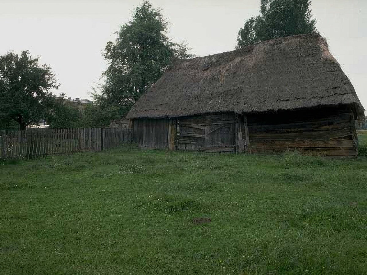 Landmark Rural Shed Grass A4 Photo Print