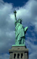 Landmark Statue Liberty Nyc 2 A4 Photo Print