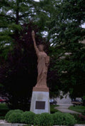Landmark Statue Liberty Park A4 Photo Print Faceai