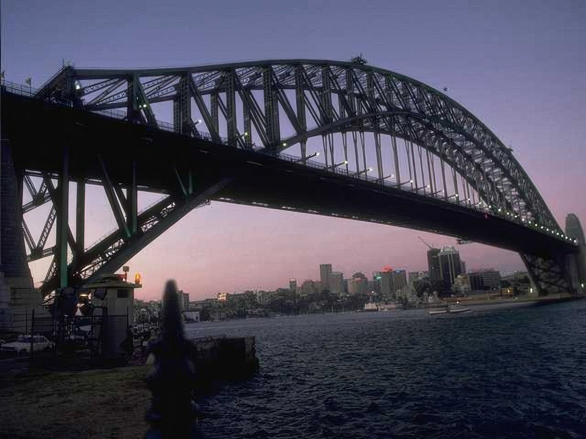 Landmark Sydney Harbour Bridge 1 A4 Photo Print