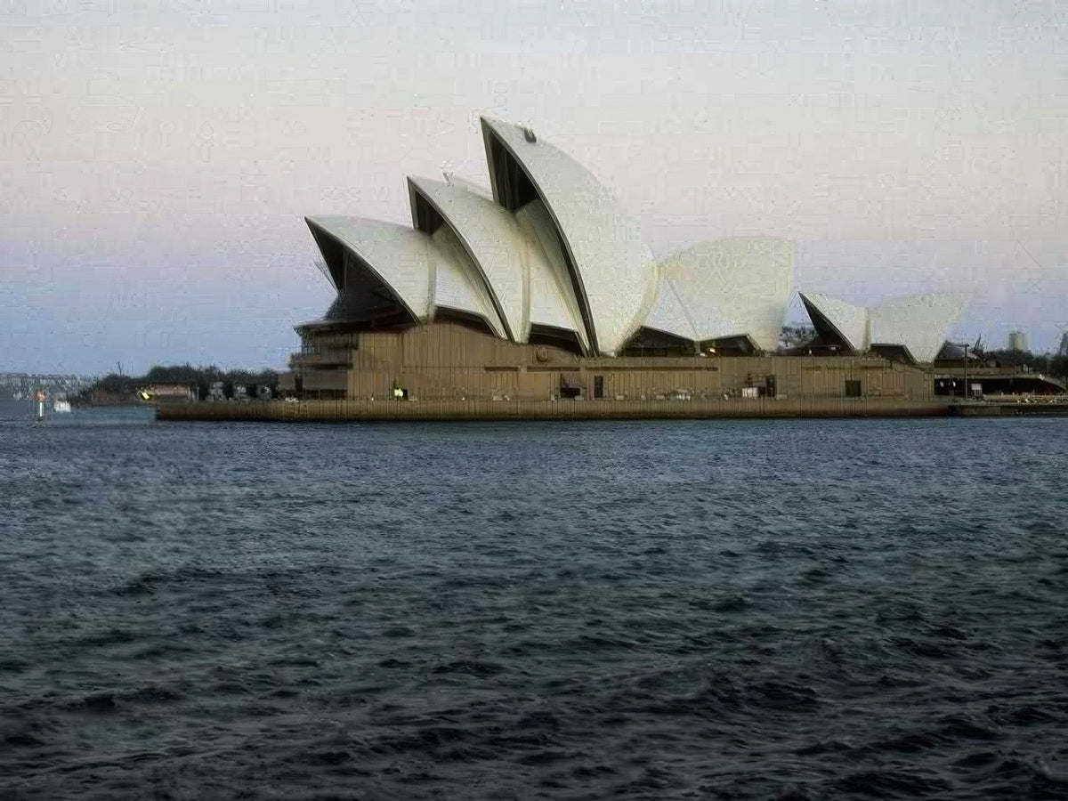 Landmark Sydney Opera House 4 A4 Photo Print