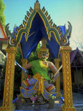 Landmark Thai Temple Statue A4 Photo Print