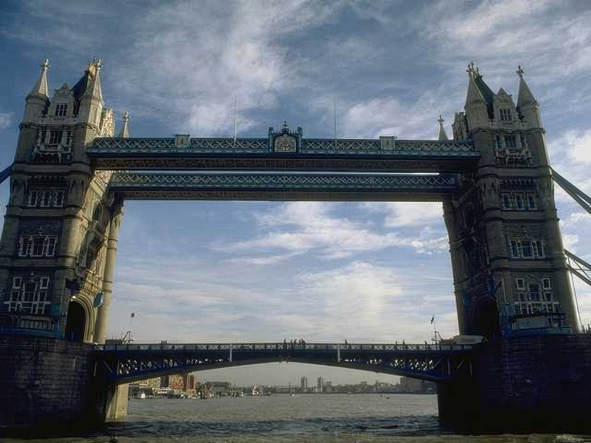 Landmark Tower Bridge London 1 A4 Photo Print