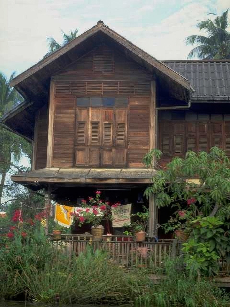 Landmark Traditional House Thailand A4 Photo Print