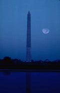 Landmark Washington Monument Dusk A4 Photo Print
