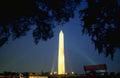 Landmark Washington Monument Night 1 A4 Photo Print